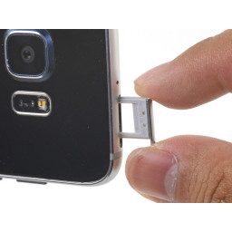 Замена лотка Samsung Galaxy S6 Edge + SIM